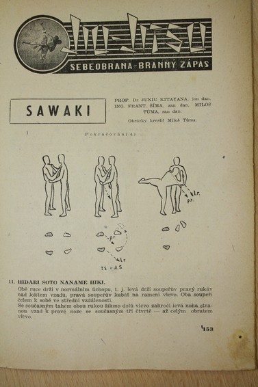 informations about Kitayama judo teaching in Czechoslovakia